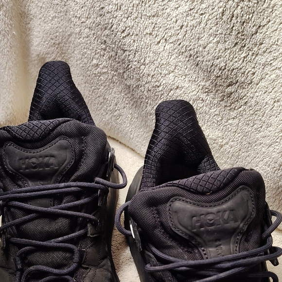 Hoka One One Men's Black Athletic Shoes - Picture 8 of 9